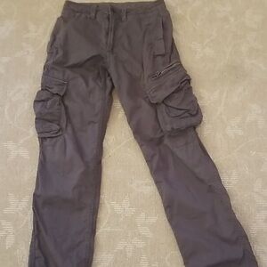 Men's Cargo Pants in Dark Gray - Utility Style